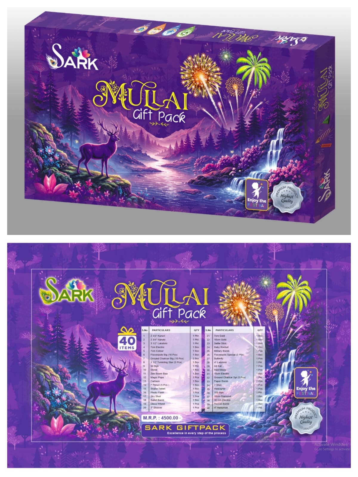 40 Items - Mullai Gift Box